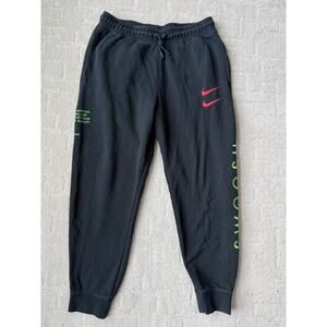 Nike Sportswear Double Swoosh Sweatpants Joggers Embroidered